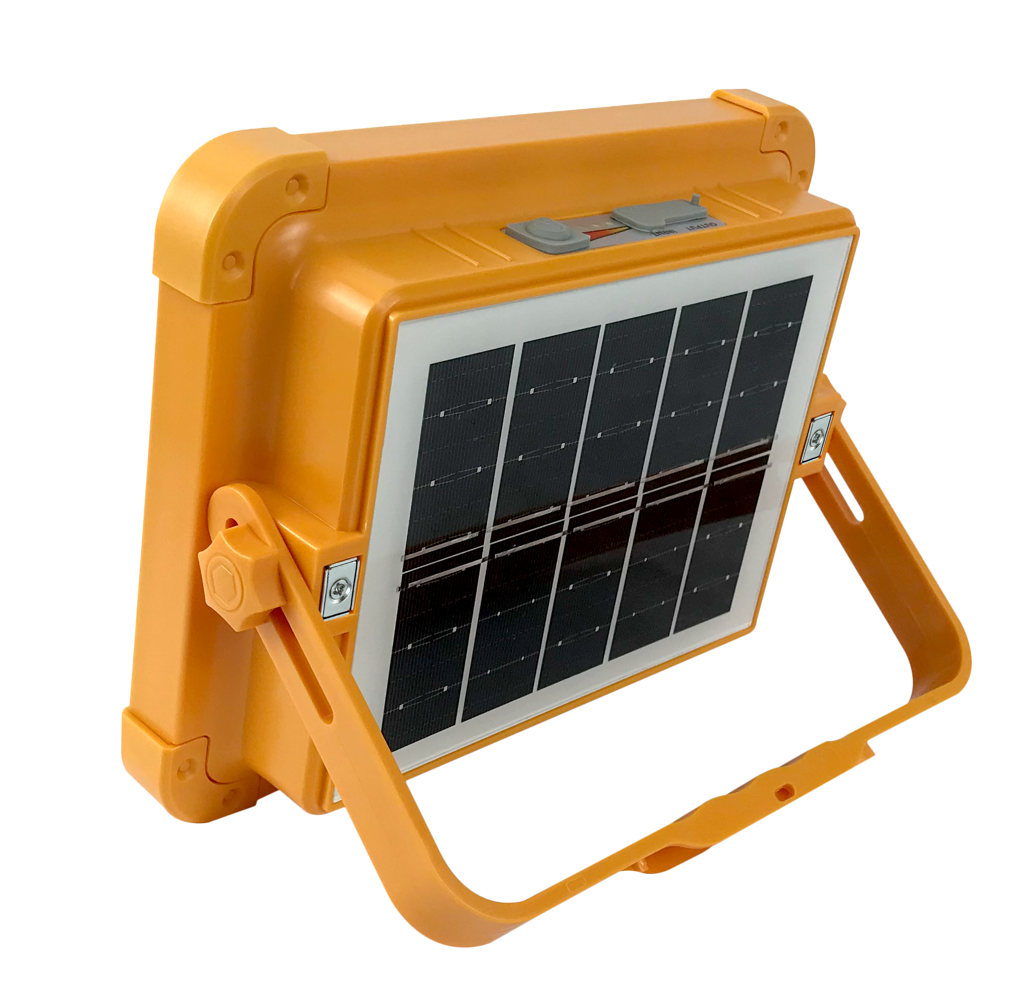 太陽(yáng)能一體化投光燈-小黃燈(圖3)