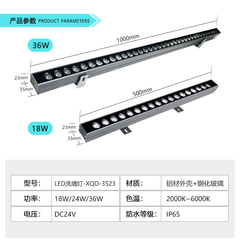 LED洗墻燈-3523(圖2) LED洗墻燈-3523(圖2)